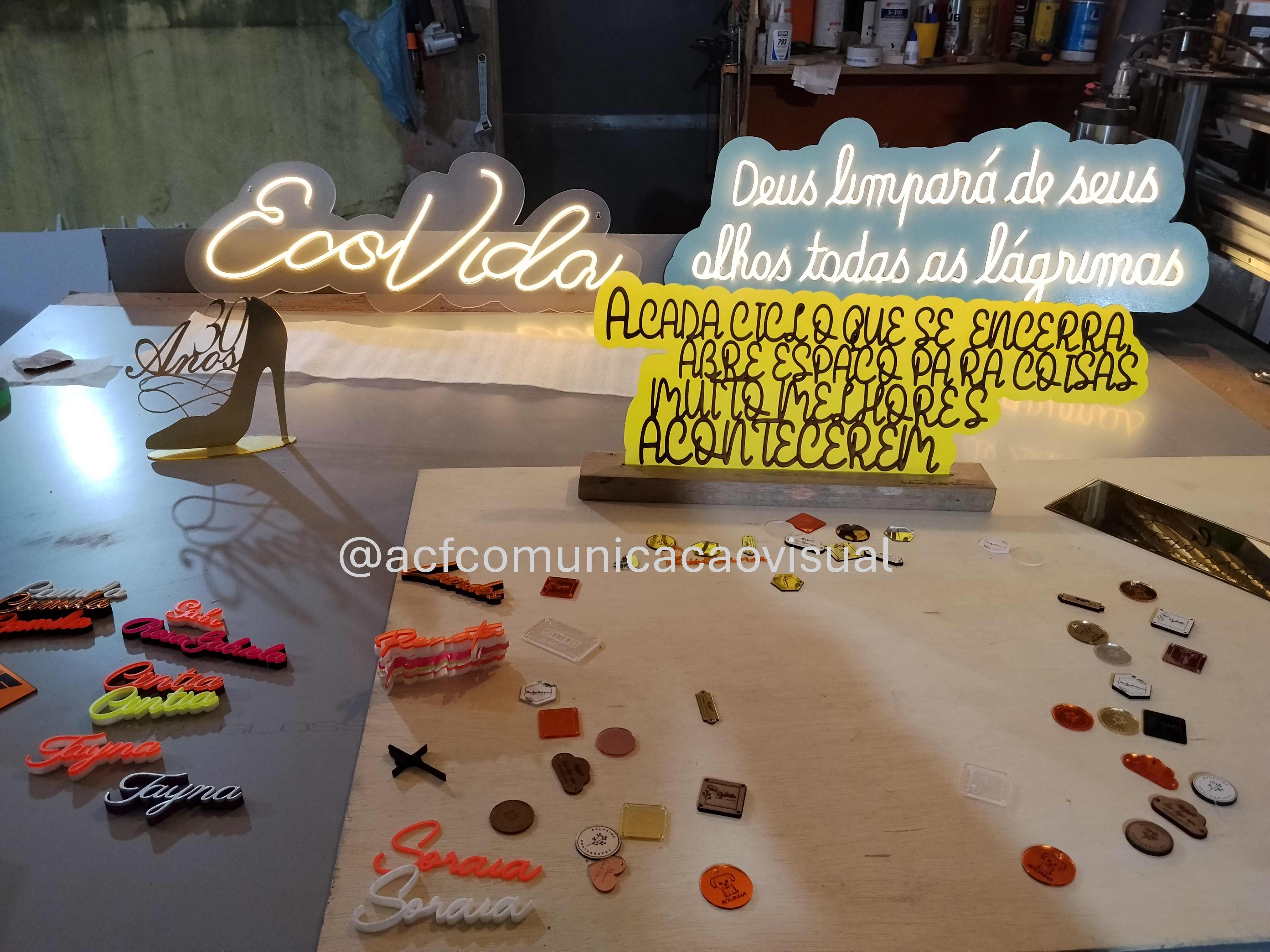 Neon LED placas, placas neon led personailizadas, na empresa acf comunicação visual voçe encontra placas em neon led personalizadas. Tags= Placas neon led, placas neon led preço, placas neon led sp, placa neon led perto, letreiro neon led, letras neon led